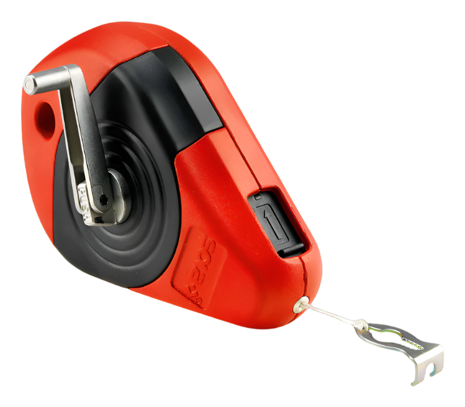 SOLA Magnesium die-cast Chalk Line Reel 30m - crank gear ratio 5:1