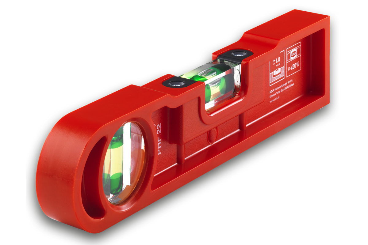 SOLA Plastic Spirit Level 22cm