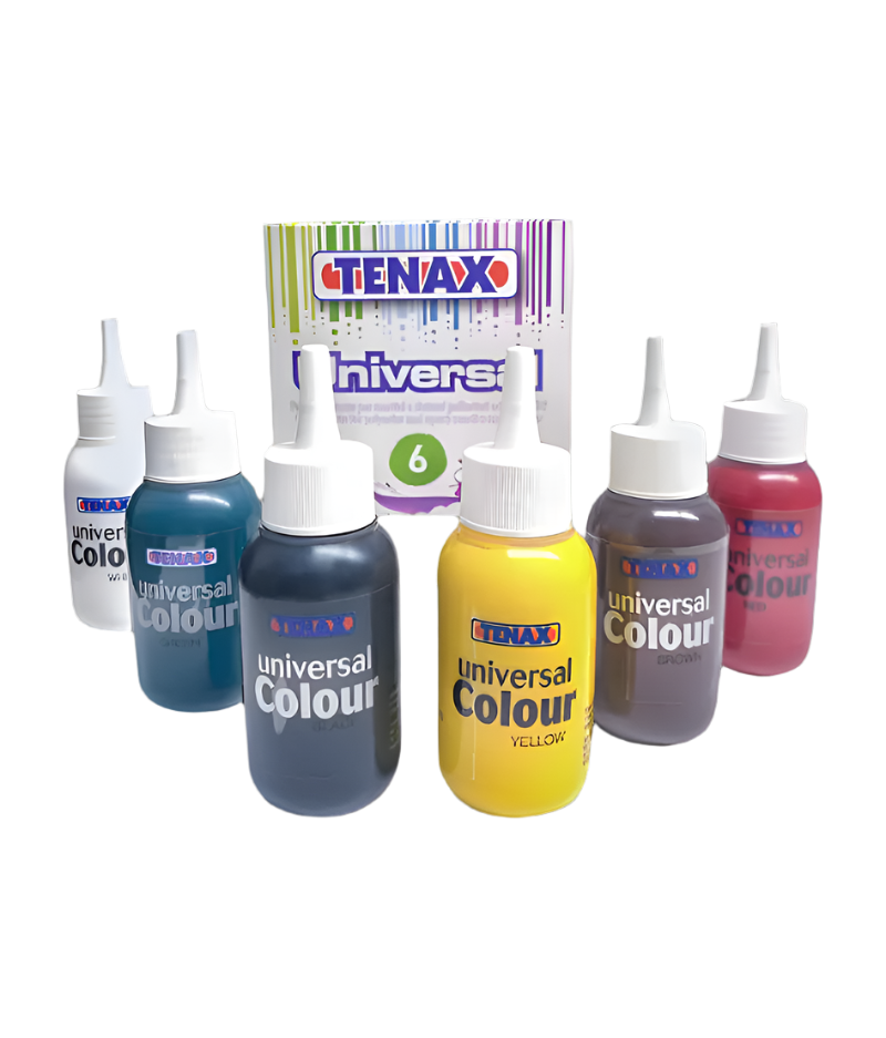 TENAX UNIVERSAL COLOURS PASTE SET 6 x 75ml